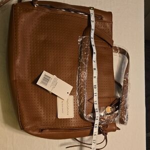 Calvin Klein Brown Tote Bag